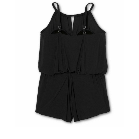 NWT Women’s Aqua green Romper With Pockets Size 26W - Picture 4 of 4